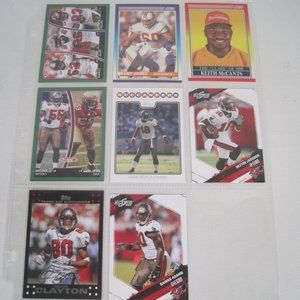 Lot Of 8 Tampa Bay Buccaneers NFL Player Cards